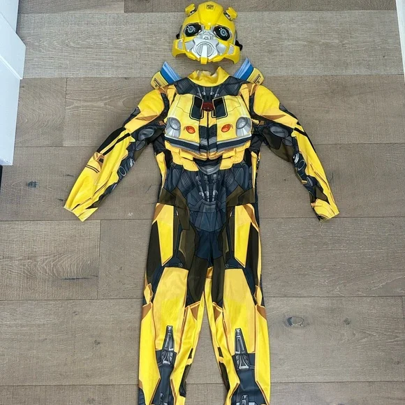 Kids Bumblebee Transformer Costume - Yellow and Black - Picture 2 of 2